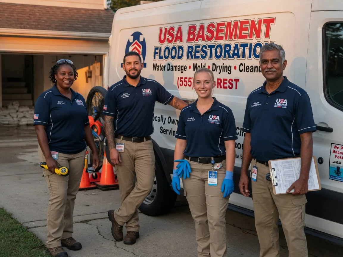Basement Flood Cleanup company in Friars Point, MS
